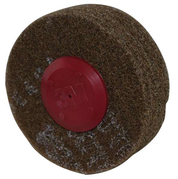 Scotch-Brite™ Cut & Polish borstel op stift C5-ZS, 75 mm x 32 mm x 6 mm, A MED