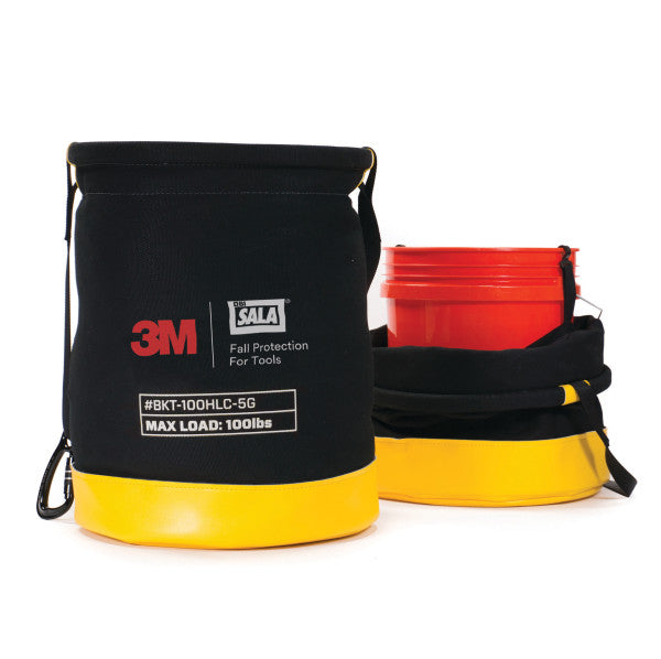 3M™ DBI-SALA® Valbeveiliging voor gereedschap, safe bucket van 19 liter, maximale belasting 45,4 kg, canvas met klittenband, 1500135