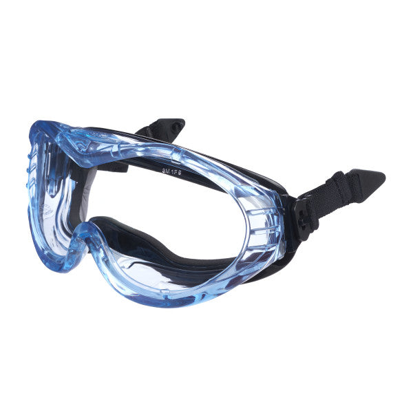 3M™ Fahrenheit™ Ruimzichtbril, helmversie, met foamrand, afgedicht, condenswerende, heldere acetaatlens, 71360-00017, 10/doos