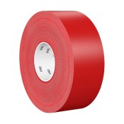 3M™ Duurzame vloermarkeringstape 971 - Rood - 76,2 mm x 32,9 m - 0,43 mm - individueel ingepakt - handig verpakt | 1 Overdoos van 4 Rol