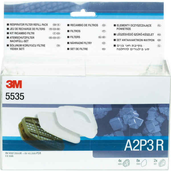3M™ Deeltjesfilterset, A2P3R, 5535