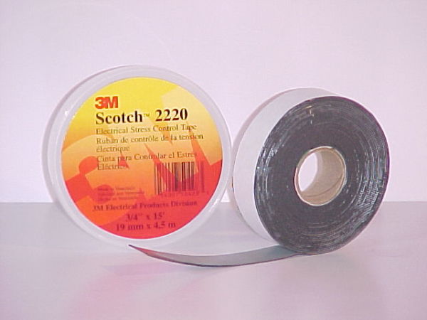 Scotch® 2220 Stressbeheersingtape, zelffuserend, Grijs, 19 mm x 2 m, 0,76 mm