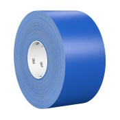3M™ Duurzame vloermarkeringstape 971 - Blauw - 101.6 mm x 33 m - 0.43 mm - individueel ingepakt - handig verpakt | 1 Overdoos van 3 Rol