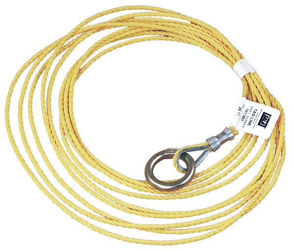 3M™ DBI-SALA® Taglijn van touw, 10,6 m, 4,7 mm in polypropyleen, 7211858
