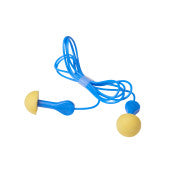 3M™ E-A-R™ Express™ Oordoppen - met koord - 100 paar/doos - EX-01-001 | 1 Overdoos van 400 Paar