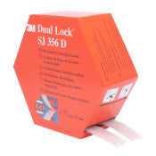3M™ Dual Lock™ Hersluitbare Klikband SJ3560 - Transparant - 25 mm x 5 m - 5.7 mm - Mini Pack | Voordeelpallet a 264 stuks