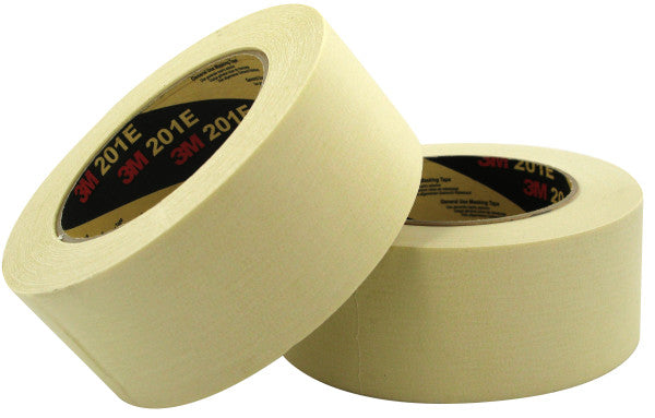 3M™ Afplaktape Algemeen Gebruik 201E, Beige, 36 mm x 50 m, 0.135 mm