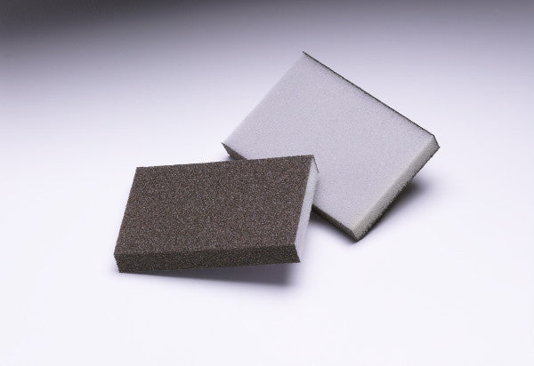 3M™ Hi-Flex Schuurspons, A/O Med, Brown, 120 mm x 98 mm x 13 mm, 2-Sided