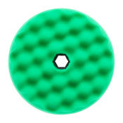 3M™ Perfect-It™ Foam Compoundpads - snelkoppelsysteem - groen - geprofileerd - 150 mm - 50962 | Voordeelpallet a 420 stuks