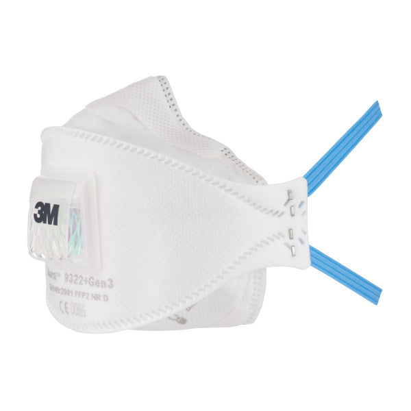 3M™ Aura™ Stofmasker, FFP2, met ventiel, 9322+Gen3