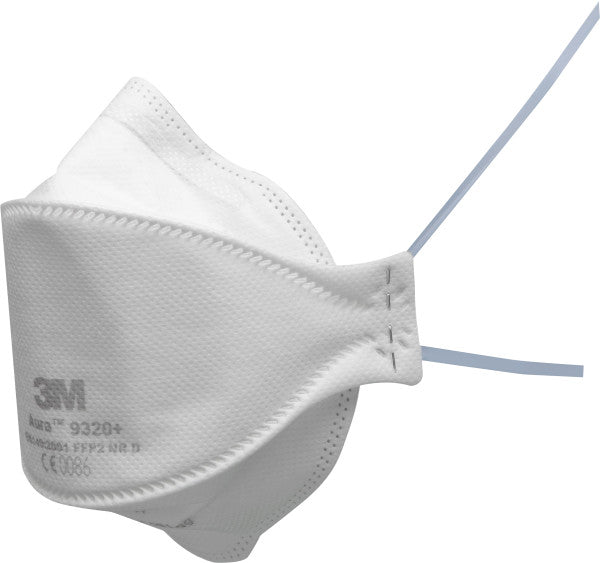 3M™ Aura™ Stofmasker, FFP2, zonder ventiel, bulk, 9320+