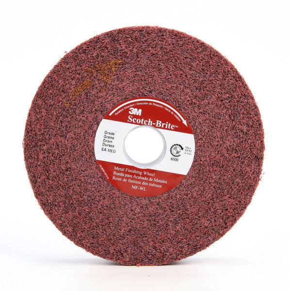 Scotch-Brite™ Metal Finishing Wiel MF-WL, 203 mm x 50,8 mm x 76 mm, 4A MED