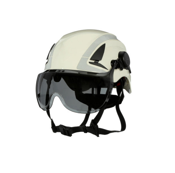 3M™ SecureFit™ Kort vizier voor X5-serie Veiligheidshelm, X5000 en X5500, grijs anti-condens krasbestendig polycarbonaat, X5-SV02-CE