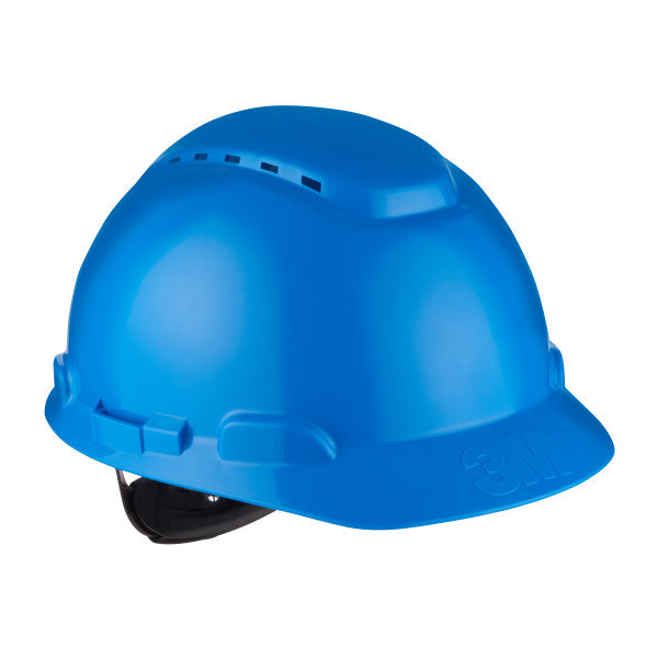 3M™ Veiligheidshelm, ratelverstelling, ventilatie, kunststof zweetband, blauw, H700N-BB