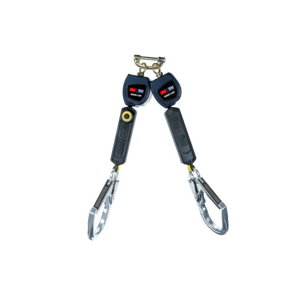 3M™ DBI-SALA® Nano-Lok™ Persoonlijke zelfintrekbare lijn, dubbele lijn, web, 1,94 m, 3101298