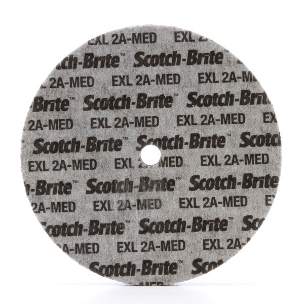 Scotch-Brite™ EXL Unitized Wiel XL-UW, 152 mm x 6.35 mm x 12.7 mm, 2A Med