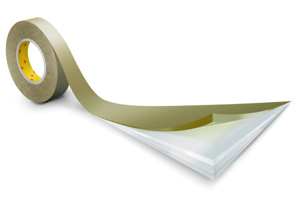 3M™ Verwijderbare en Herpositioneerbare Dubbelzijdige Tape 9425HT, Transparant, 1219 mm x 55 ...