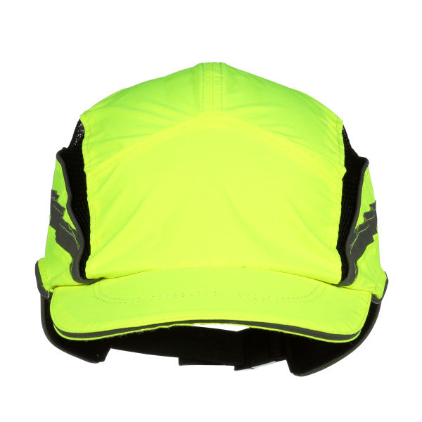 3M™ First Base™ 3 Stootpet 2021867, Classic, hi-viz, geel, standaardklep, 70 mm, aangepast