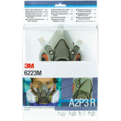 3M™ herbruikbare halfgelaatsmaskerset - A2P3 R-filter - maat M - 6223M | 1 stuks