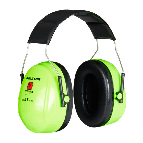 3M™ PELTOR™ Optime™ I| Gehoorkappen, Hi-Viz, hoofdband, H520A-472-GB