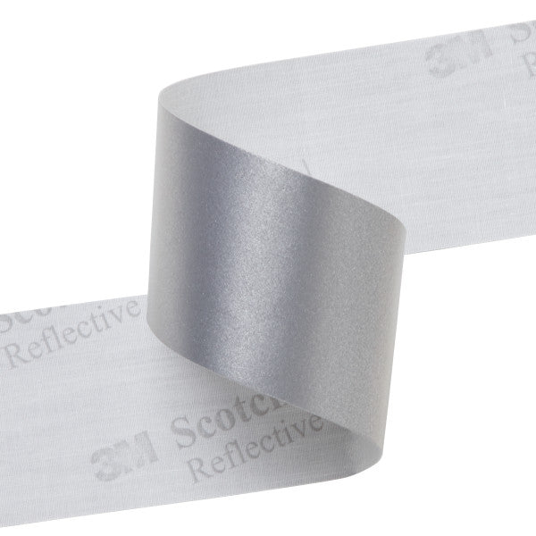 3M™ Scotchlite™ Reflective Material 8910, Silver Fabric, 1270 mm x 5 m, 1 Roll/Case, Sample