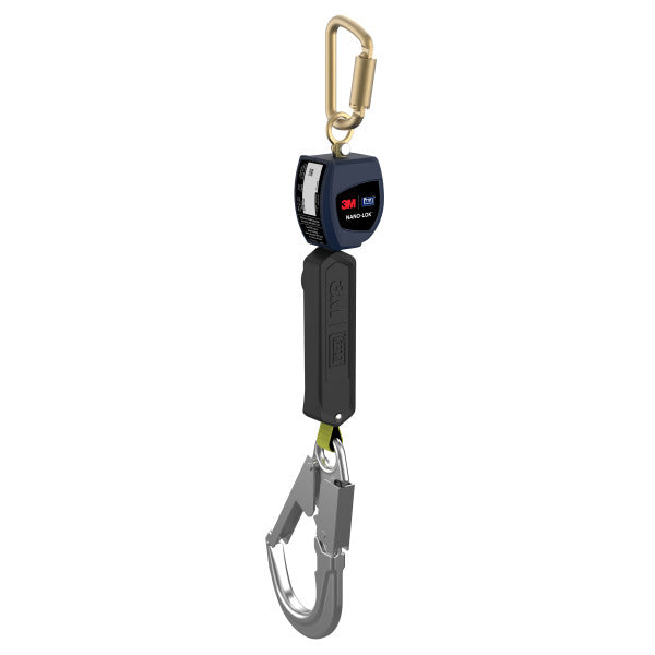 3M™ DBI-SALA® Nano-Lok™ Persoonlijke zelfintrekbare lijn, enkele lijn, web, 2,0 m, 3101461