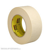 Scotch® Crêpe Afplaktape 202 - Beige - 24 mm x 50 m - 0.17 mm | 1 Pak van 9 Rol