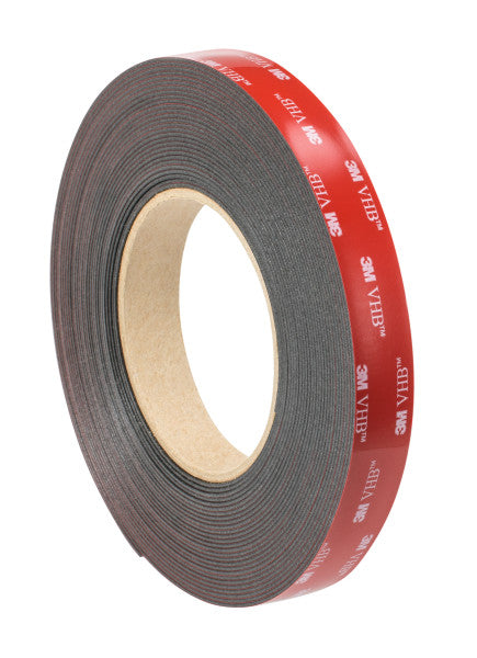 3M™ VHB™ Tape 5962F, Zwart, 25 mm x 33 m, 1.6 mm