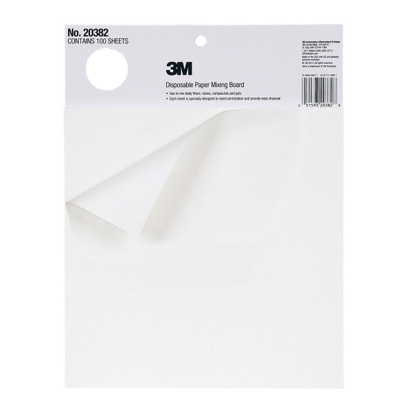 3M™ Papieren mengbord voor eenmalig gebruik, 20382