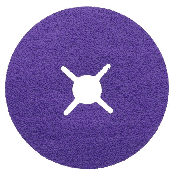 3M™ Cubitron™ 3 Fiberschijf 1187C, 60+, 150 mm x 22 mm, Slotted, 25/Bag, 100 ea/Case