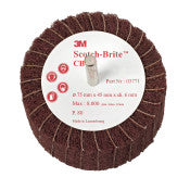 Scotch-Brite™ Combi Lamellenborstel op shift CB-ZS - 100 mm x 45 mm x 6 mm - P60 | Voordeelpallet a 1080 stuks