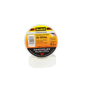 Scotch® 35 Vinyl Electro-Isolatieband - Wit - 19 mm x 20 m - 0,18 mm | 1 stuks