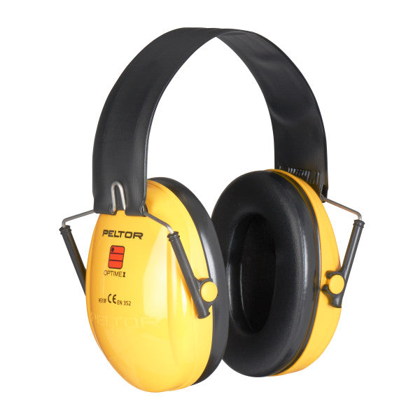 3M™ PELTOR™ Optime™ I Gehoorkappen, geel, opvouwbaar, H510F-404-GU