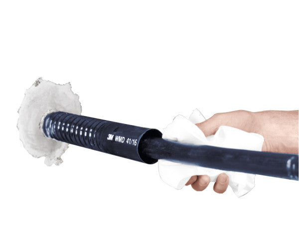 3M™ WMD 26/10 Warmtekrimpkabeldoorvoer, Zwart, Pijp-DM 10 - 26 mm