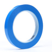 3M™ Vinyl Tape 471 - Blauw - 12.7 mm x 33 m - 0.14 mm | 1 Overdoos van 72 Rol