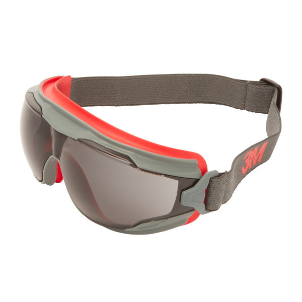 3M™ Goggle Gear™ 500 Ruimzichtbril, Scotchgard™ condenswerende en krasbestendige coating (K&N), grijze lens, GG502SGAF-EU, 10/doos