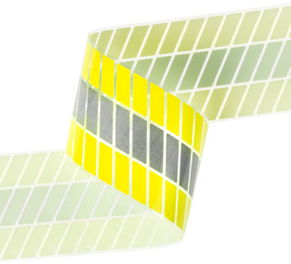 3M™ Scotchlite™ Gesegmenteerde reflecterende transferfolie 5697, geel-zilver-geel, 50.8 mm x 100 m