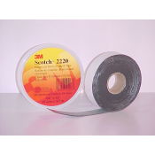 Scotch® 2220 Stressbeheersingtape - zelffuserend - Grijs - 19 mm x 2 m - 0,76 mm | 1 Overdoos van 100 Rol