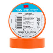 3M™ Temflex™ Vinyl isolatietape 165 - Oranje - 15 mm x 10 m | Voordeelpallet a 10800 stuks