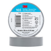 3M™ Temflex™ Vinyl isolatietape 165 - Grijs - 19 mm x 20 m | 1 stuks