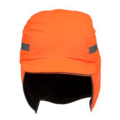 3M™ First Base™ 3 Stootpet 2021218 - Winter - hi-viz - oranje - korte klep - 55 mm - aangepast | 1 Overdoos van 20 Stuk