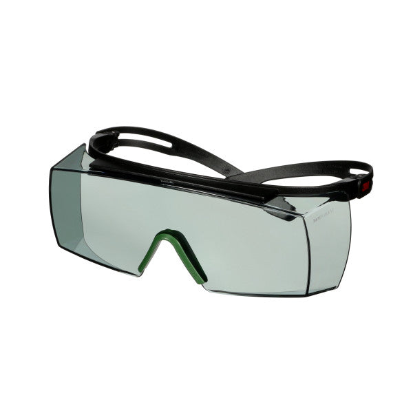 3M™ SecureFit™ 3700 Overzetbril, zwarte veren, krasbestendige, IR 1.7 grijze lens, SF3717AS-BLK, 20/doos