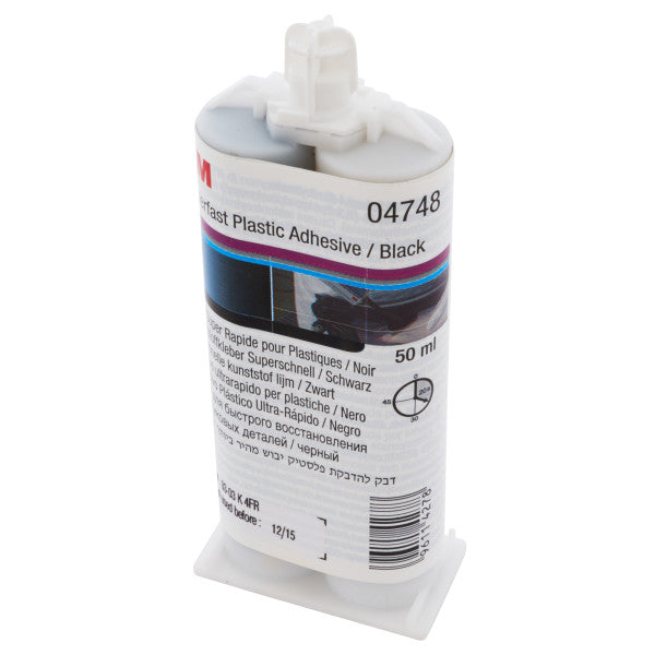 3M™ Supersnelle reparatielijm, zwart, 48,5 ml, 04748