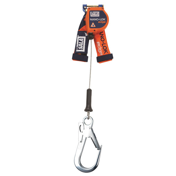 3M™ DBI-SALA® Nano-Lok™ Edge zelfintrekbare lijn, dubbele lijn, kabel, 2,5 m, 3500244