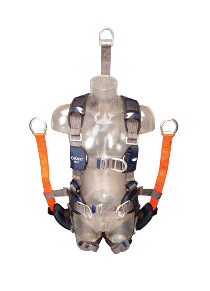 3M™ DBI-SALA® ExoFit NEX™ Positionerings-/klimharnas voor de olie- en gasindustrie, grijs, Medium, 1114016