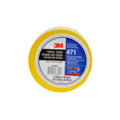 3M™ Vinyl Tape 471 - Geel - 12 mm x 33 m - 0.14 mm | 1 stuks