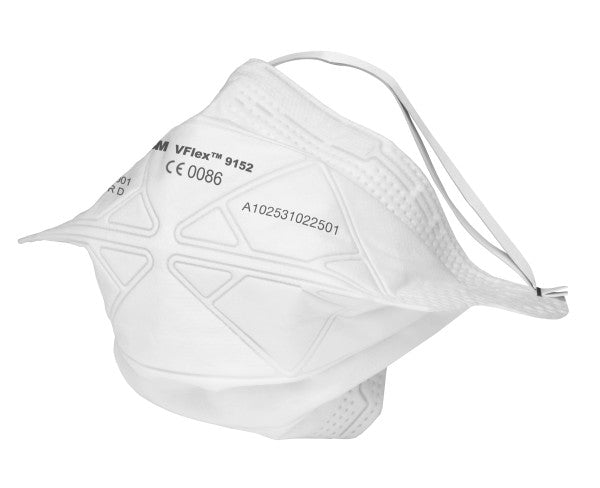 3M™ VFlex™ 9152E, Stofmasker, FFP2, zonder ventiel