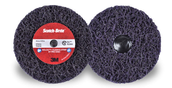Scotch-Brite™ Roloc™+ Clean and Strip Schijf XT-ZR Pro, 125 mm x 13 mm x 6 mm, S XCRS