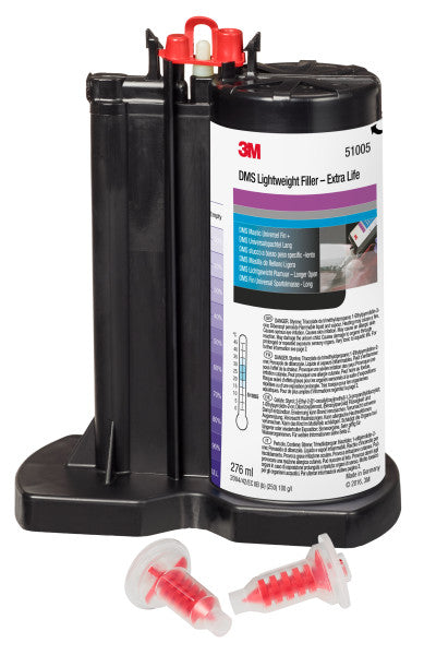 3M™ Dynamic Mixing System Lichte plamuur voor universeel gebruik - Lang, 276 ml, 51005