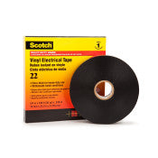 Scotch® 22 Vinyl Electro-Isolatieband - Zwart - 19 mm x 33 m - 0,25 mm | 1 stuks